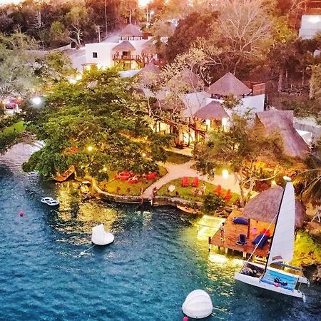 Cabanas Xul-Ha Hotel Bagian luar foto